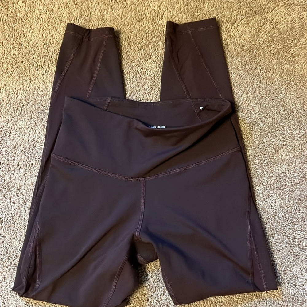 Brown leggings